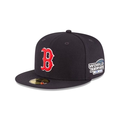 Boston Red Sox Gorra | New Era MLB 2004 World Series Wool 59fifty Fitted Cap Mexico - Azules